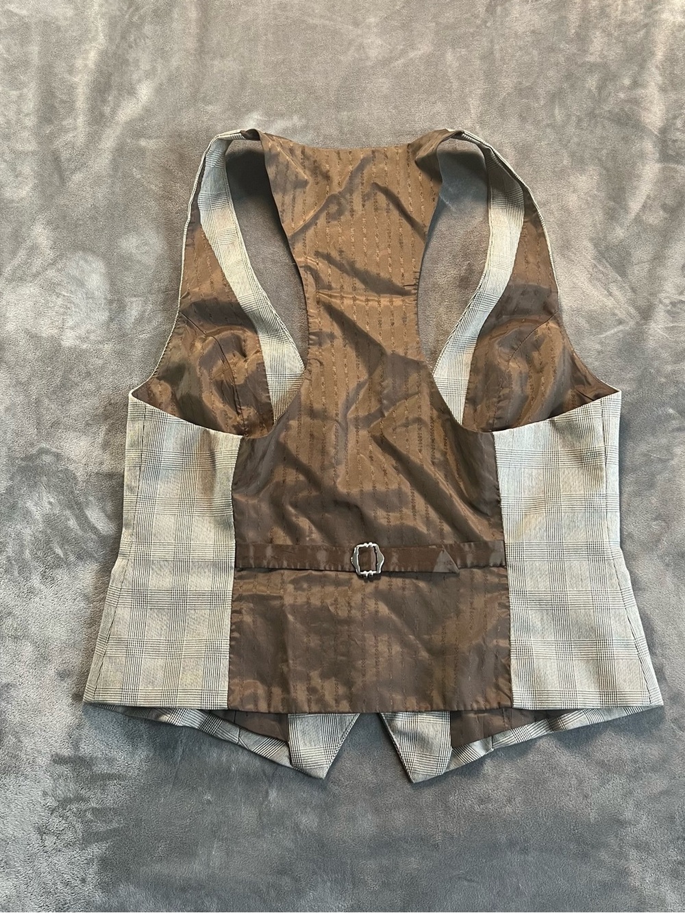 Express brown patterned lining jacket - Picture 7 of 8